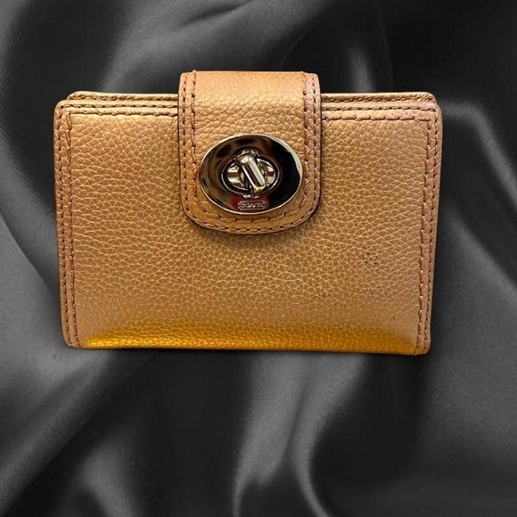 Coach Brown Leather Wallet - Picture 1 of 6
